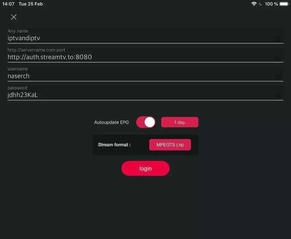 App apple IPTV