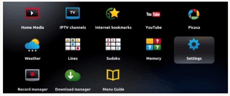 IPTV sur MAG BOX