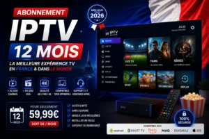 abonnement iptv 12 mois