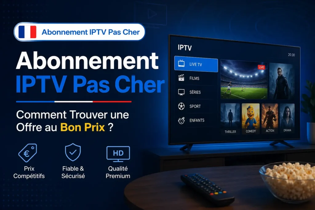 abonnement IPTV pas cher